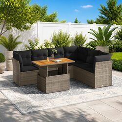 Elevate Your Outdoor Space with a 7-Piece Sofa Set