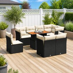 Elevate Your Outdoor Space with 9 Piece Garden Sofa Set