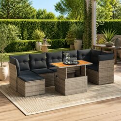 Transform Your Outdoor Space with Our 8 Piece Sofa Set