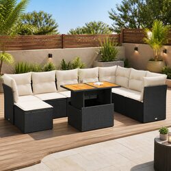 Enhance Your Outdoor Living with a 9 Piece Sofa Set