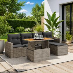 Enhance Your Outdoor Space with a 6-Piece Sofa Set