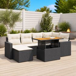 Transform Your Patio with This 7 Piece Garden Sofa Set