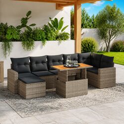 Elevate Your Outdoor Space with an 8-Piece Sofa Set