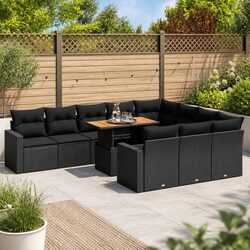 11 Piece Outdoor Furniture Set for Relaxation and Style