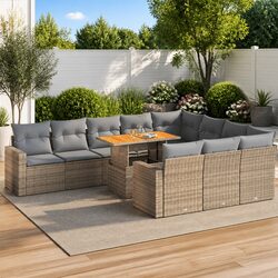 Transform Your Outdoor Space with This 11-Piece Sofa Set