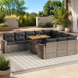 Enhance Your Outdoor Space with This 11-Piece Sofa Set