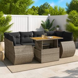 Stylish 7-Piece Outdoor Sofa Set to Enhance Your Patio