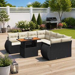 Elevate Your Outdoor Living with a 9 Piece Sofa Set
