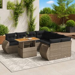 Enhance Your Outdoor Living with Our 9 Piece Sofa Set