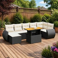 Transform Your Outdoor Space with 8-Piece Sofa Set