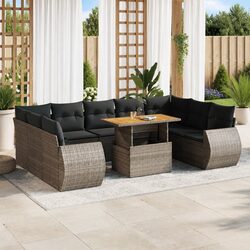 Transform Your Outdoor Space with This 10-Piece Sofa Set