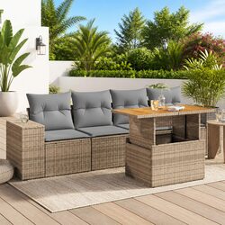 Transform Your Outdoor Space with This 5 Piece Sofa Set