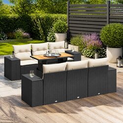 Enhance Your Outdoor Space with a 7-Piece Garden Sofa Set