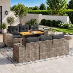 Transform Your Outdoor Space with 7 Piece Sofa Set