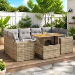 Enhance Your Outdoor Experience with a 7 Piece Sofa Set