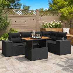 Enhance Your Outdoor Experience with This 6 Piece Sofa Set
