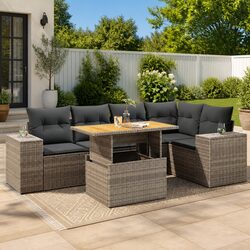 Elevate Your Outdoor Space with 6-Piece Sofa Set