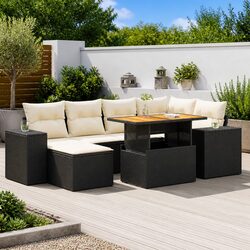 Transform Your Outdoor Space with a 7 Piece Garden Sofa Set