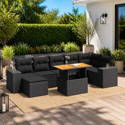 Transform Your Patio with This 8-Piece Outdoor Sofa Set