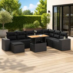 Elevate Your Outdoor Space with a 9 Piece Garden Sofa Set