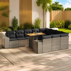 Transform Your Outdoor Space with This 10-Piece Sofa Set