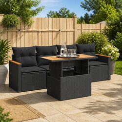 Enhance Your Outdoor Living with This 5-Piece Sofa Set