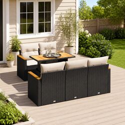 Stylish 6 Piece Outdoor Sofa Set for Relaxing Spaces
