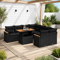 Outdoor Garden Sofa Set: Transform Your Patio with 9 Pieces