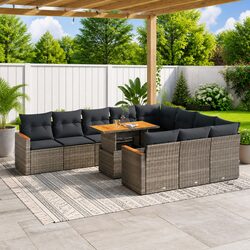 Elevate Your Outdoor Living with This 11 Piece Sofa Set