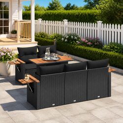 Stylish Outdoor 6-Piece Sofa Set for Relaxation