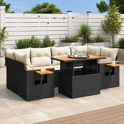 Upgrade Your Outdoor Living with 7 Piece Garden Sofa Set
