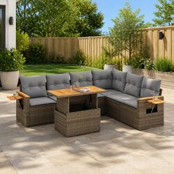 Elevate Your Outdoor Space with Our 6 Piece Sofa Set