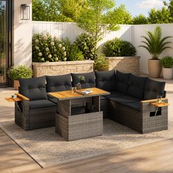 Transform Your Outdoor Space with a 6-Piece Sofa Set
