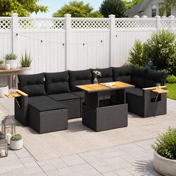 Enhance Your Outdoor Living with 8 Piece Sofa Set