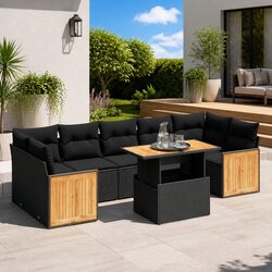 Elevate Your Outdoor Experience with an 8-Piece Sofa Set