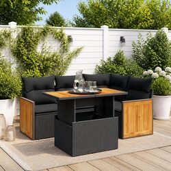 Enhance Your Outdoor Area with a 5 Piece Garden Sofa Set