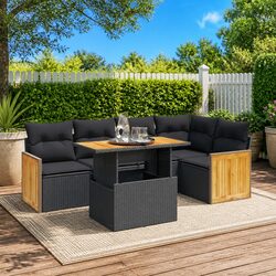 Enhance Your Outdoor Space with Our 6-Piece Sofa Set
