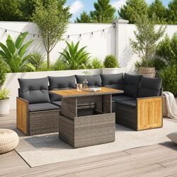 Enhance Your Outdoor Experience with a 6 Piece Sofa Set