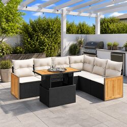 Enhance Your Outdoor Space with 7-Piece Sofa Set