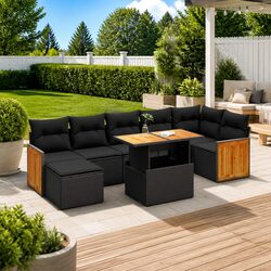 Elevate Your Outdoor Living with This 8-Piece Sofa Set