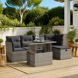 Transform Your Outdoor Space with This 6-Piece Sofa Set