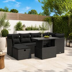 Inviting 7-Piece Outdoor Sofa Set for Your Space