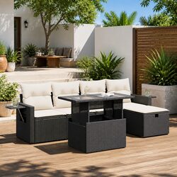 Enhance Your Outdoor Space with This 6 Piece Sofa Set