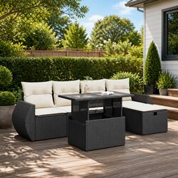 Transform Your Outdoor Space with a 6 Piece Sofa Set