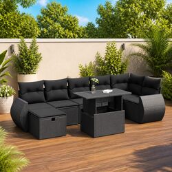 Enhance Your Outdoor Space with an 8-Piece Sofa Set