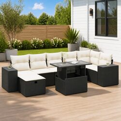 Enhance Your Outdoor Space with a 5 Piece Black Sofa Set