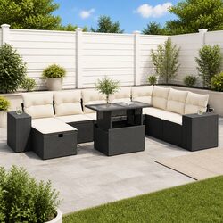 Transform Your Outdoor Space with 9 Piece Sofa Set