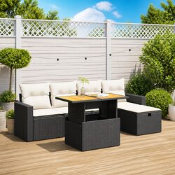 Enhance Your Outdoor Space with 6 Piece Sofa Set