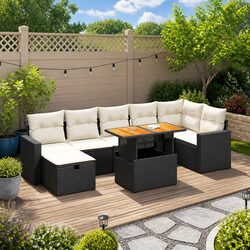 Enhance Your Outdoor Retreat with This 5 Piece Sofa Set