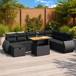 Enhance Your Outdoor Space with this 9 Piece Sofa Set